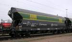 Vierachsiger Selbstentladewagen AGRO-Terminal/Captrain/Ermewa 3784 0764 755-1 NL-ERSA Gattunng Tagnpps.