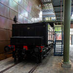 Von der Tenderseite, die Dampflokomotive HSM 89  Nestor , sp�ter NS № 1010 (NS-Baureihe 1000) am 24 Juni 2025 im Het Spoorwegmuseum (bis 2005 NSM - Nederlands Spoorwegmuseum / Niederl�ndischen
