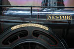 Deteilbild Dampflokomotive HSM 89  Nestor , sp�ter NS № 1010 (NS-Baureihe 1000) am 24 Juni 2025 im Het Spoorwegmuseum (bis 2005 NSM - Nederlands Spoorwegmuseum / Niederl�ndischen