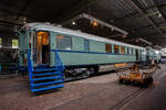 Der kombinierte Speise- und Gepäckwagen vom Typ Plan D – NS RD 7659 am 24.