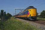 Farbenfroher Koploper 4231 durchfahrt am 22 Mai 2026 Alverna und wird vom offenbarer Weg fotografiert.