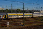 Der Schlafwagen der Gattung WLAB (ex CIWL 4536, Typ WL AB30, ex WL P), NL-MSM 61 84 06-70 418-8, der MSM Gruppe Inh.