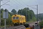 A-Swie 99 81 9162 001-7 Schweres Nebenfahrzeug der Art: Gleisvormessmaschine EM – SAT 120, Eigengewicht 54 t; Bremse: KE-GP mZ; gebaut im Jahr 2008 unter der Nr.