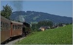 Unterwegs auf der Bregenzer Waldbahn: Kurz vor Schwarzenberg.