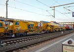   Das Plasser & Theurer  Schotterbewirtschaftungssystem BDS 2000-4 (eine Schotterverteilmaschine), Schweres Nebenfahrzeug Nr.