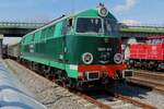 SU45-079 zieht ein Sonderzug aus Wolsztyn am 4 Mai 2024.