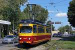 STRASSENBAHNBETRIEBE IN POLEN  Strassenbahn LODZ  Auf dem Strassenbahnnetz sind auch Gebrauchtwagen aus Bielefeld, Ludwigshafen und Mannheim im Einsatz.