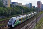 Privatbahnen in Polen: Sehr abwechslungsreich pr�sentiert sich zur Zeit noch der Fahrzeugpark der Koleje Mazowieckie.
