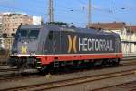   241.004  R2D2  der HECTOR RAIL am 21.02.2011 in Siegen-Weidenau abgestellt, die Lok war bei Bombardier im Werk Netphen (Dreis-Tiefenbach) zur Untersuchung.