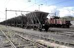 SJ alter Erzwagentyp im Eisenbahnmuseum der TGOJ in Gr�ngesberg am 02.08.1994.