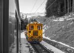 Bei Cadera �berholt unser Reionalzug nach St.