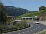 Der BLS RABe 535 119  Lötschberger  fährt kurz vor Trubschachen der Iflis entlang in Richtung Luzern.