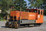 RhB Tm 2/2 Nr.93 in Zizers am 15.08.2009.