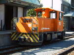 RhB Tm 2/2 Nr.111 von Schöma in Thusis am 30.08.2005.