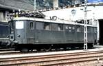 SBB Ae 4/6 Nr.10 811 in Erstfeld beim Jubiläum 100 Jahre Gotthardbahn am 22.09.1981.