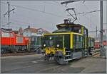 Nachdem die SNCF C 20155 UIC N° 97 85 1 932-0 (ex SBB Ee 3/3 II 1615, ex SNCF C 20155) des  Verein  Team C-20155  ihr Manöver in Balsthal erledigt hatte, stellte sie sich vor das Depot und