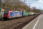 SBB/ChemOil 482 012 durchfahrt am 29 März 2017 Köln Süd.