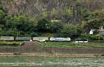 BLS Vectron 416 aufgenommen bei Kaub am Rhein.
