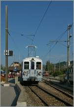 MOB'stalgie: Der ex MOB BCFe 4/4 11 in Blonay.