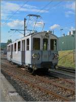 Blonay Chamby Pfingsfestival: der MOB BCFe 4/4 N� 11  in Blonay.