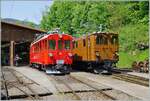 Festival Suisse de la vapeur / Schweizer Dampffestival 2023 der Blonay-Chamby Bahn: Neben der �berraschung in Form des RhB Bernina Bahn ABe 4/4 I 35 in Chaulin pr�sentiere sich die RhB Bernina Bahn Ge