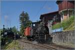Festival Suisse de la vapeur 2026 (Schweizer Dampffestival 2026) - Die kleine Dampflok G 2/2 Ticino rangiert den GFM G�terwagen L 712. Dieser G�terwagen wird in der Regel zum Transport von Kohle verwendet. 

25. Mai 2026
