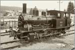 Doch in Le Brassus konnte ich zierliche E 3/3 8523 der CTVJ (Compagnie du Train à vapeur de la Vallée de Joux) ohne störende Elemente fotografieren - leider mit etwas