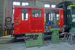 Tm 813 der Verein Mikado 1244 steht am 26 Mai 2019 in der Lokschuppen van Brugg AG.