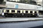 MOB Pullmann Wagen des Schokoladen-Express in Montreux am 25.08.1999.