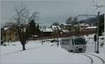 CEV Be 2/4 N� 72 bei St-Legier Gare.