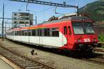 SOB 566 176 steht am 6 Juni 2015 abgestellt in Arth-Goldau.