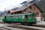 TPF: Be 4/4 116 (1922/1999) ehemals CEG/GFM in Montbovon am 9.