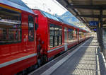 Die Rh�tischen Bahn (RhB) hat auch an uns Fotografen gedacht, denn die RhB Alvra-Gliederz�ge haben ein Fotoabteil mit Senkfenstern.