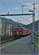 Die einfache Fahrt auf den Schrottplatz wurde gestrichen, auch heute noch kann die RhB nicht auf die letzten vier Ge 4/4 I verzichten.