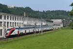 2025-06-10. SBB CFF FFS Penthalaz
Automotrice Bombardier Twindexx TGL 
RABe 502 403
