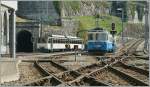MOB ABDe 8/8 und Rochers de Nayes Beh 4/8 in Montreux.