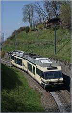 Langsam werden die CEV /MVR GTW Be 2/6 an der Riviera selten.