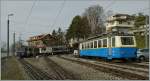 Infolge  Weihnachtsmann-Verkehr  herrscht m�chtig viel Betrieb in Glion.
