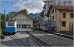 125 Jahre Rochers de Naye Bahn 1897 - 2017: Noch bevor die Feierlichkeiten zum Jubiläum 125 Jahre Rochers de Naye Bahn mit einer live kommentierten Fahrzeugparade in Glion stattfanden gab es dort