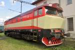 Aus Tsjechien gekommen steht 749 248 ins Bw Vrutky Nakladi Stanica am 30 Mai 2015 w�hrend ein Bahnhofsfest.